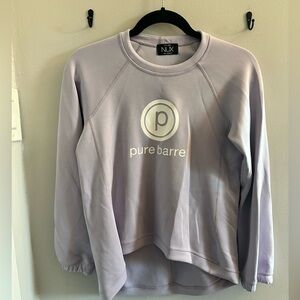 Pure Barre NUX Logo Sweatshirt
